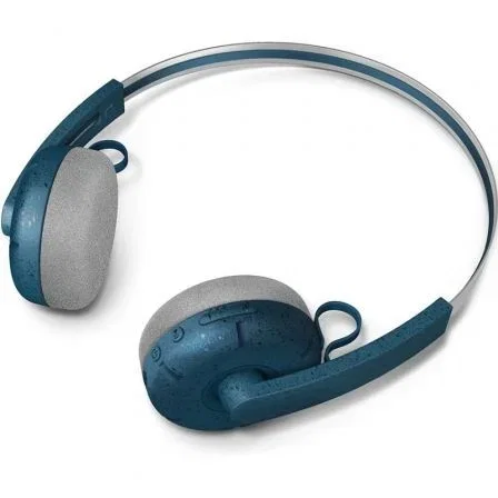 Philips TAH2000TL Auriculares Inalámbricos Diadema Bluetooth 5.4 con Micrófono, Batería 26h, Carga Rápida USB-C, Almohadillas Extra, App Philips Headphones, Color Azul